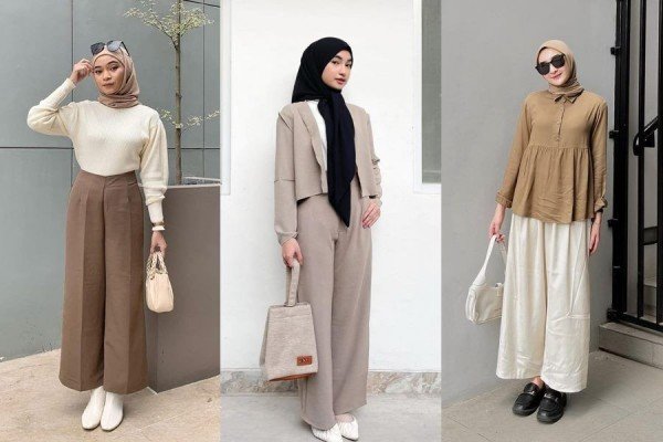 Inspirasi Outfit Hijab Minimalis Tampil Elegan dan Simpel